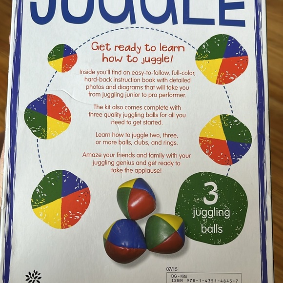 Learn To Juggle Game / New Open Box - Picture 6 of 6